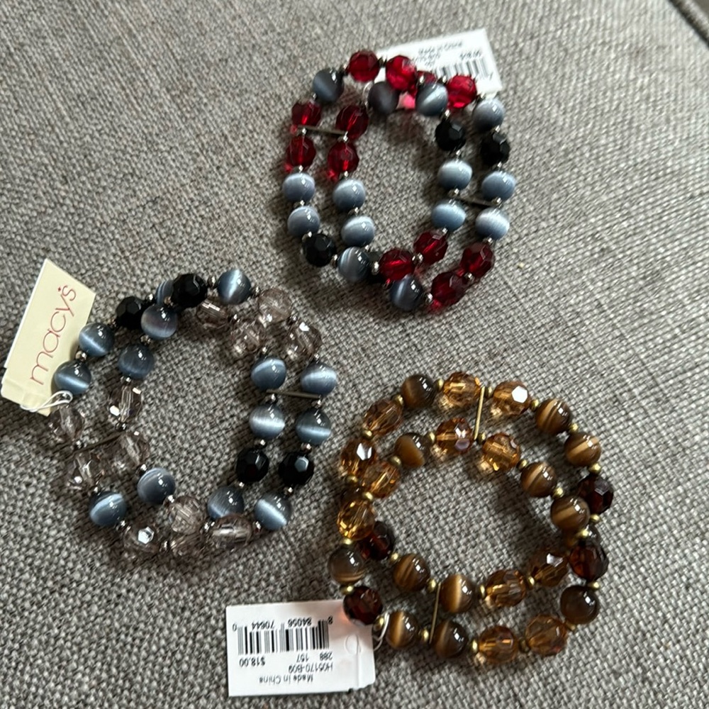 3 Double Bracelets